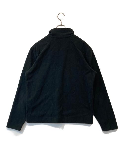 BOSS HUGO BOSS（ボス ヒューゴボス）BOSS HUGO BOSS (ボス ヒューゴボス) ハーフジップフリースジャケット ブラック サイズ:Mの古着・服飾アイテム
