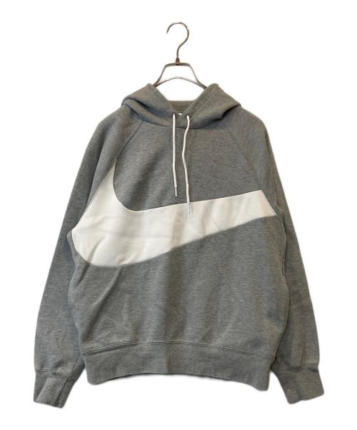 NIKE（ナイキ）NIKE (ナイキ) USA Swoosh TCH FLC Pullover Hoodie　DD8222-063 グレー サイズ:Mの古着・服飾アイテム