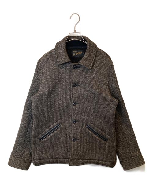 RADIALL（ラディアル）RADIALL (ラディアル) ビーチクロスジャケット RD-12AW-JK014 ブラウン サイズ:38の古着・服飾アイテム
