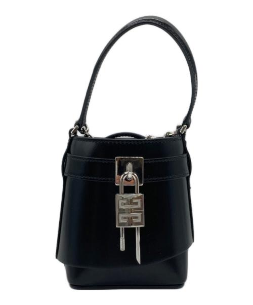 GIVENCHY（ジバンシィ）GIVENCHY (ジバンシィ) シャークロック マイクロレザー  バケットバッグ VF A 1203 BB60N3B00D 001 ブラックの古着・服飾アイテム
