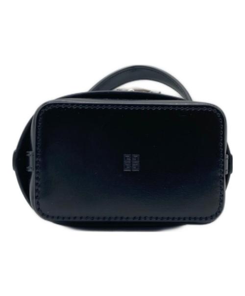 GIVENCHY（ジバンシィ）GIVENCHY (ジバンシィ) シャークロック マイクロレザー  バケットバッグ VF A 1203 BB60N3B00D 001 ブラックの古着・服飾アイテム