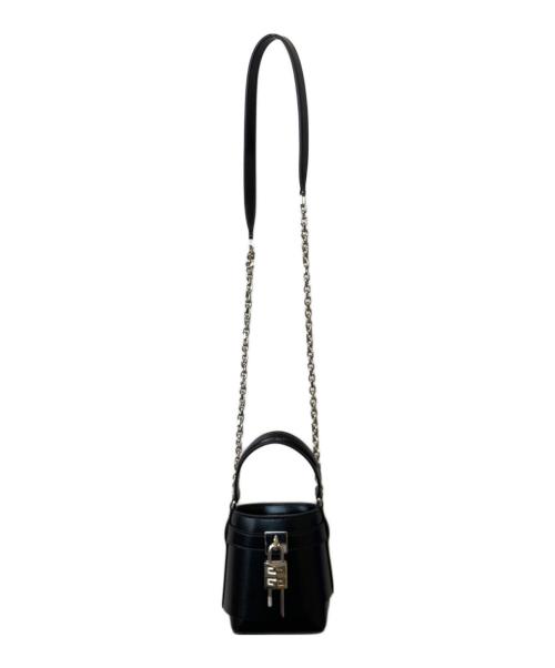 GIVENCHY（ジバンシィ）GIVENCHY (ジバンシィ) シャークロック マイクロレザー  バケットバッグ VF A 1203 BB60N3B00D 001 ブラックの古着・服飾アイテム