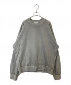 nattoナット）の古着「vintage like rough sweat　スウェット　01089」｜ライトグレー