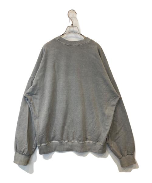 natto（ナット）natto (ナット) vintage like rough sweat　スウェット　01089 ライトグレー サイズ:Fの古着・服飾アイテム