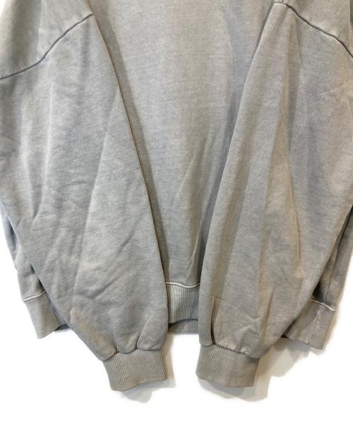 natto（ナット）natto (ナット) vintage like rough sweat　スウェット　01089 ライトグレー サイズ:Fの古着・服飾アイテム