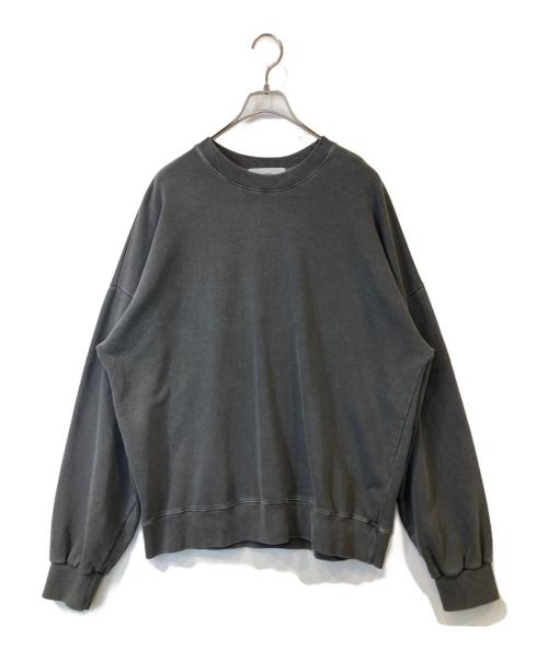 natto（ナット）natto (ナット) vintage like rough sweat ブラック サイズ:Freeの古着・服飾アイテム