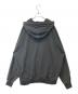 natto (ナット) vintage like loose silhouette hoodie　パーカー ブラック サイズ:F：4000円