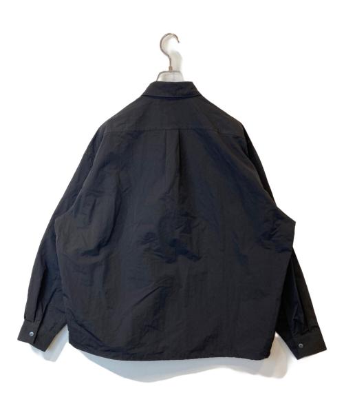 natto（ナット）natto (ナット) loose silhouette nylon mountain parker　ナイロンマウンテンパーカー　02015 ブラック サイズ:FREEの古着・服飾アイテム