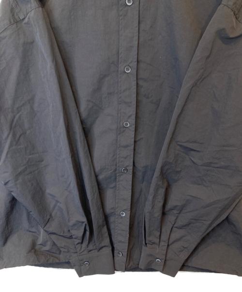 natto（ナット）natto (ナット) loose silhouette nylon mountain parker　ナイロンマウンテンパーカー　02015 ブラック サイズ:FREEの古着・服飾アイテム
