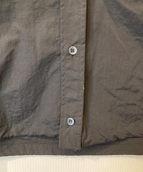 natto（ナット）natto (ナット) loose silhouette nylon mountain parker　ナイロンマウンテンパーカー　02015 ブラック サイズ:FREEの古着・服飾アイテム