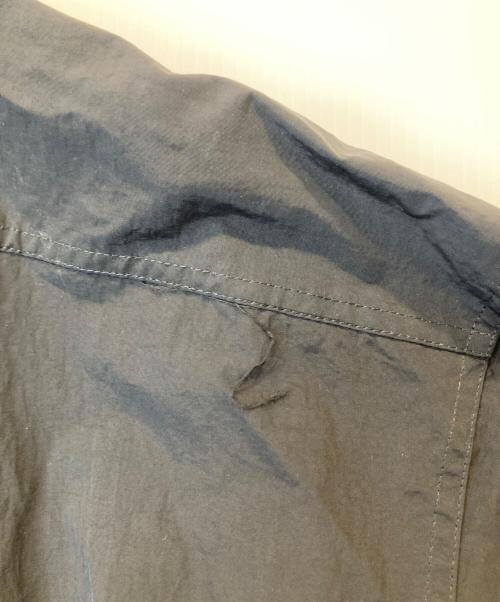 natto（ナット）natto (ナット) loose silhouette nylon mountain parker　ナイロンマウンテンパーカー　02015 ブラック サイズ:FREEの古着・服飾アイテム