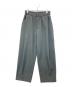 natto（ナット）の古着「tuck wide pants　03004」｜グレー