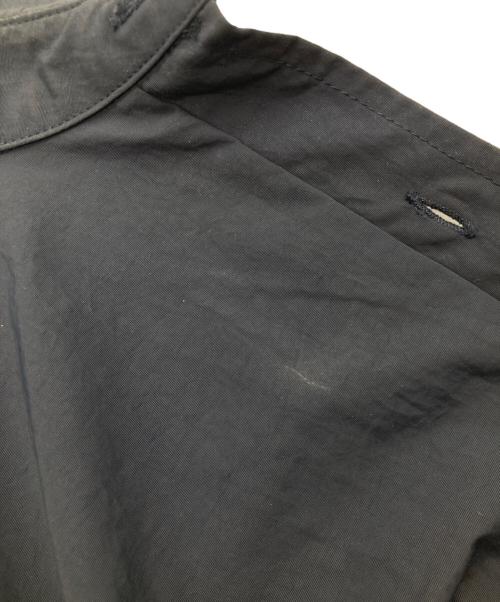 natto（ナット）natto (ナット) loose silhouette nylon shirt 01077 シャツ ネイビー サイズ:FREEの古着・服飾アイテム