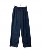 nattoナット）の古着「loose silhouette nylon pants 01012 パンツ」｜ネイビー