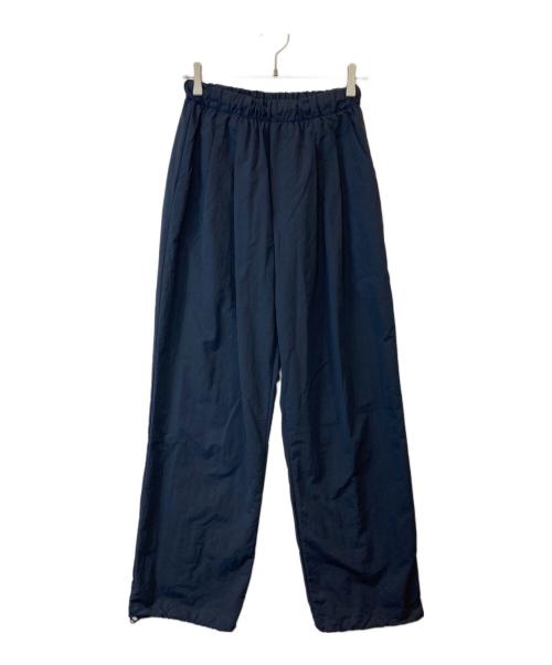 natto（ナット）natto (ナット) loose silhouette nylon pants 01012 パンツ ネイビー サイズ:FREEの古着・服飾アイテム