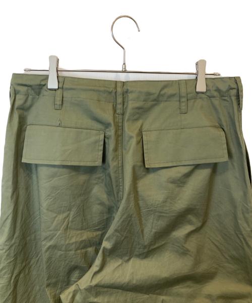 natto（ナット）natto (ナット) wide silhouette pants　03021 カーキ サイズ:Freeの古着・服飾アイテム