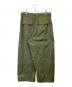 natto (ナット) wide silhouette pants　03021 カーキ サイズ:Free：4000円