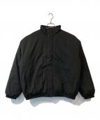 nattoナット）の古着「standard fake down blouson　02016 ジャケット」｜ブラック