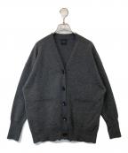Spick and Spanスピック＆スパン）の古着「ダブルジャガード ビッグカーディガン　23080200533030」｜グレー