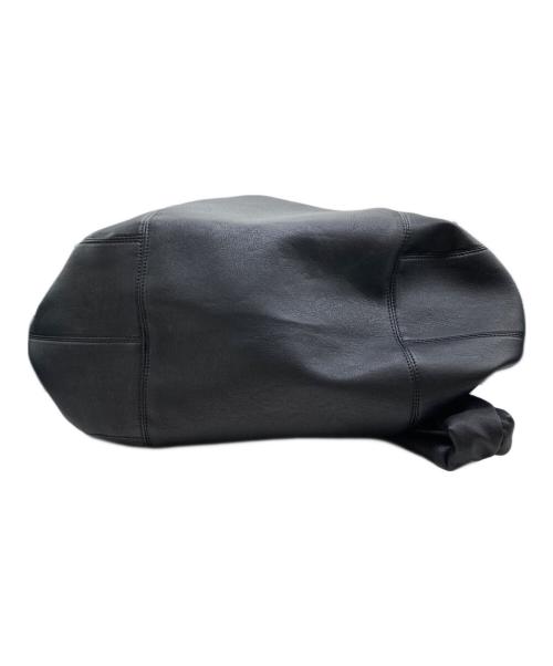 WYM LIDNM（ウィム バイ リドム）WYM LIDNM (ウィム バイ リドム) ARTIFICIAL GRAIN SHOULDER BAG WYbg355 バッグ ブラックの古着・服飾アイテム