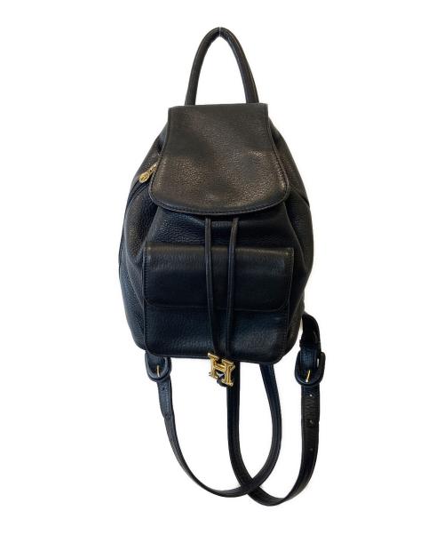 HIROFU（ヒロフ）HIROFU (ヒロフ) 巾着リュック ブラックの古着・服飾アイテム