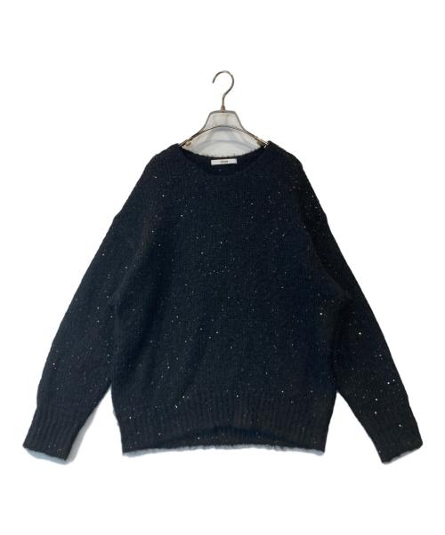 JOURNAL STANDARD relume（ジャーナルスタンダード レリューム）JOURNAL STANDARD relume (ジャーナルスタンダード レリューム) キラキラニュアンスプルオーバー/24080462835040 ブラック サイズ:FREEの古着・服飾アイテム