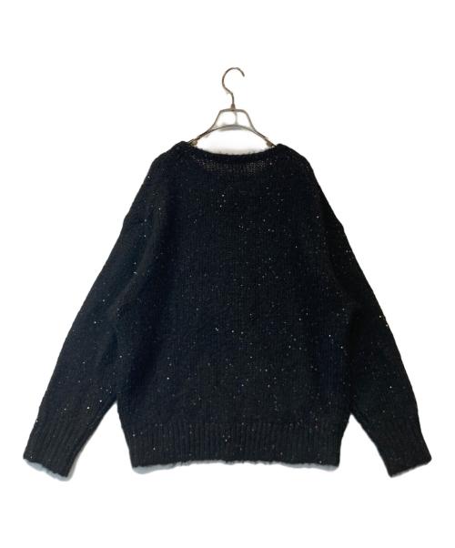 JOURNAL STANDARD relume（ジャーナルスタンダード レリューム）JOURNAL STANDARD relume (ジャーナルスタンダード レリューム) キラキラニュアンスプルオーバー/24080462835040 ブラック サイズ:FREEの古着・服飾アイテム