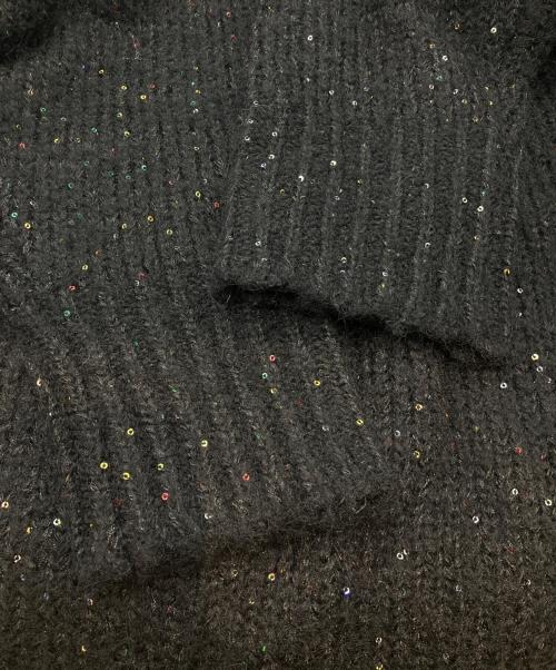 JOURNAL STANDARD relume（ジャーナルスタンダード レリューム）JOURNAL STANDARD relume (ジャーナルスタンダード レリューム) キラキラニュアンスプルオーバー/24080462835040 ブラック サイズ:FREEの古着・服飾アイテム