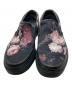 中古・古着 LAD MUSICIAN (ラッドミュージシャン) CANVAS SLIP ON FLOWER 2118-914 シューズ ブラック サイズ:44：3000円