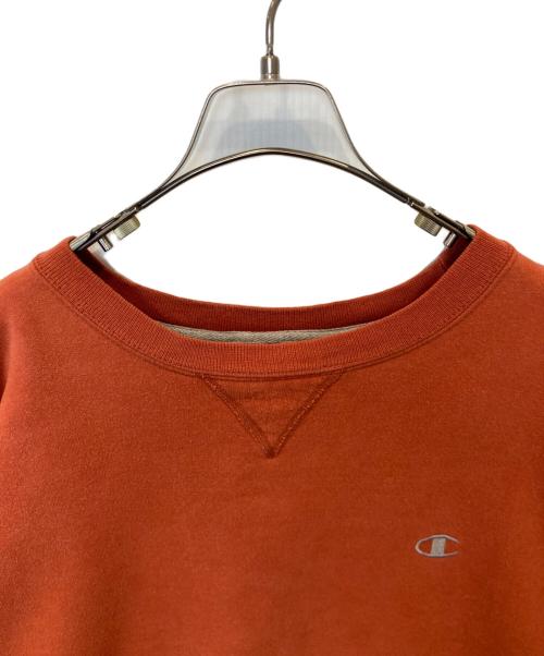 Champion（チャンピオン）Champion (チャンピオン) クルーネックスウェット オレンジ サイズ:XXLの古着・服飾アイテム