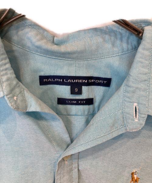 RALPH LAUREN SPORT（ラルフローレン スポーツ）RALPH LAUREN SPORT (ラルフローレン スポーツ) ボタンダウンシャツ ブルー サイズ:9の古着・服飾アイテム