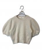 HER LIP TOハーリップトゥ）の古着「Fancy Cashmere Blend Pullover　1243202015」｜アイボリー