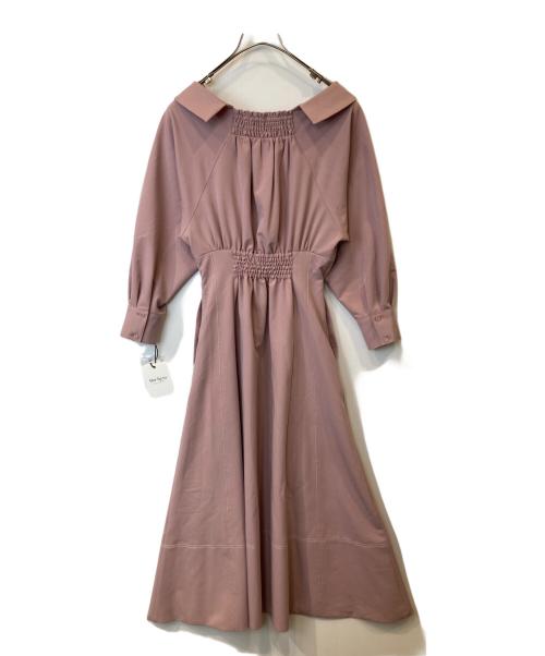 HER LIP TO（ハーリップトゥ）Her lip to (ハーリップトゥ) Montecristo Long Dress　長袖ワンピース　1244305207 ピンク サイズ:S 未使用品の古着・服飾アイテム