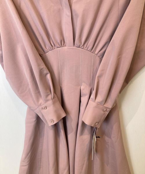 HER LIP TO（ハーリップトゥ）Her lip to (ハーリップトゥ) Montecristo Long Dress　長袖ワンピース　1244305207 ピンク サイズ:S 未使用品の古着・服飾アイテム