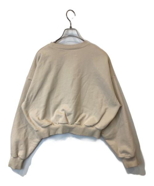 HER LIP TO（ハーリップトゥ）HER LIP TO (ハーリップトゥ) Cherish Oversized Sweatshirt ベージュ サイズ:FREEの古着・服飾アイテム