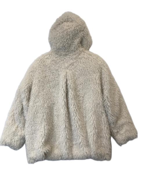 eimy istoire（エイミーイストワール）eimy istoire (エイミーイストワール) French poodle fur （フレンチプードルファー）フードジャケット　1124600044 アイボリー サイズ:FREEの古着・服飾アイテム