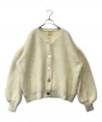 maison marbleメゾン マーブル）の古着「ニットカーディガン」｜イエロー