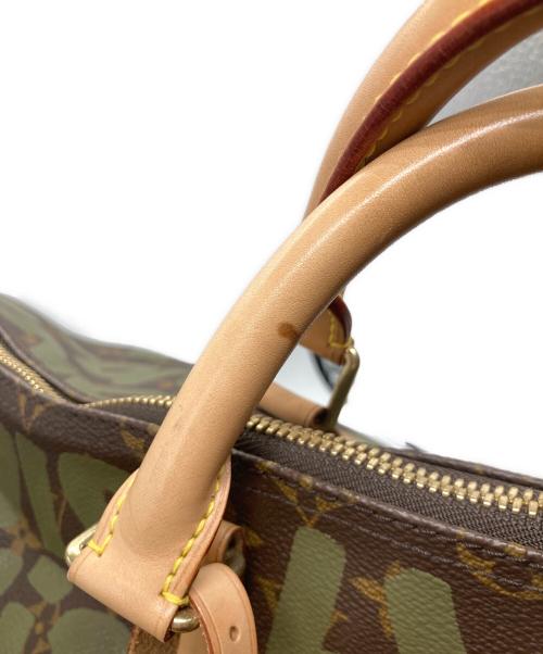 LOUIS VUITTON（ルイ ヴィトン）LOUIS VUITTON (ルイ ヴィトン) グラフィティ キーポル50 ボストンバッグ M92196 FL0041 ブラウンの古着・服飾アイテム