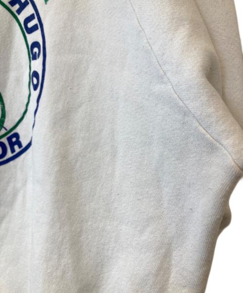 FRUIT OF THE LOOM（フルーツオブザルーム）FRUIT OF THE LOOM (フルーツオブザルーム) ラグランスウェット ホワイト サイズ:XLの古着・服飾アイテム