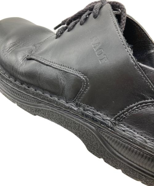 NAOT（ナオト）NAOT (ナオト) レザーシューズ ブラック サイズ:41の古着・服飾アイテム