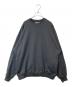 Graphpaper（グラフペーパー）の古着「Azuma Terry Crew Neck Sweat GU243-70195B」｜グレー