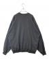 Graphpaper (グラフペーパー) Azuma Terry Crew Neck Sweat GU243-70195B グレー サイズ:2：13000円