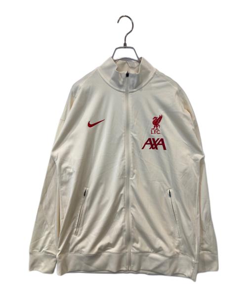 NIKE（ナイキ）NIKE (ナイキ) リバプール FC ストライク スペシャル エディション Dri-FIT サッカー ニット トラックスーツ ベージュ サイズ:Lの古着・服飾アイテム