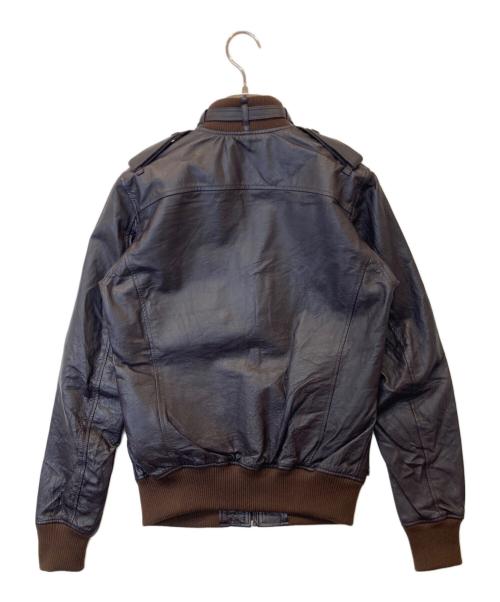 Hysteric Glamour（ヒステリックグラマー）Hysteric Glamour (ヒステリックグラマー) ピッグレザー ジャケット　4LB-1562 ブラウン サイズ:Mの古着・服飾アイテム