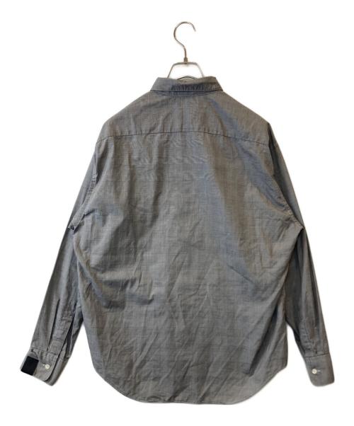 N.HOOLYWOOD（エヌ ハリウッド）N.HOOLYWOOD (エヌ ハリウッド) THOMAS MASON (トーマスメイソン) 長袖シャツ 2202-SH09-008 グレー サイズ:36の古着・服飾アイテム