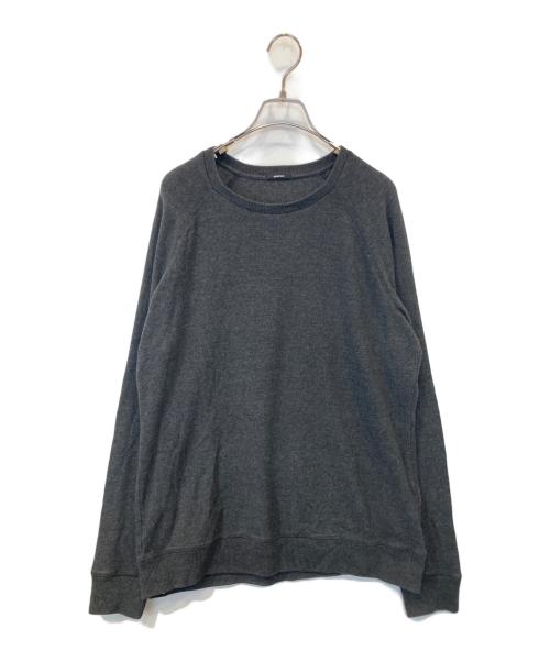 Denham（デンハム）Denham (デンハム) ラグランスリーブニット　01-017-11-71-535 グレー サイズ:Lの古着・服飾アイテム