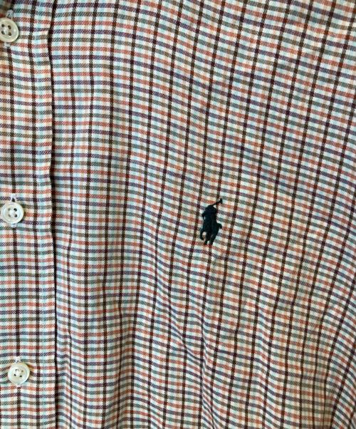 RALPH LAUREN（ラルフローレン）RALPH LAUREN (ラルフローレン) チェックシャツ　 BLAKE ブラウン サイズ:Lの古着・服飾アイテム
