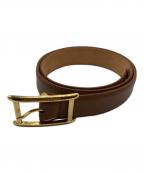 ATELIER AMBOISEアトリエ アンボワーズ）の古着「レザーベルト」｜ブラウン