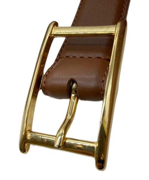 ATELIER AMBOISE（アトリエ アンボワーズ）ATELIER AMBOISE (アトリエ アンボワーズ) レザーベルト ブラウンの古着・服飾アイテム