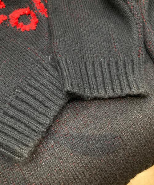 JEANASIS（ジーナシス）JEANASIS (ジーナシス) 5G floatロゴBIGプルオーバー JS064722MR ブラック サイズ:FREEの古着・服飾アイテム